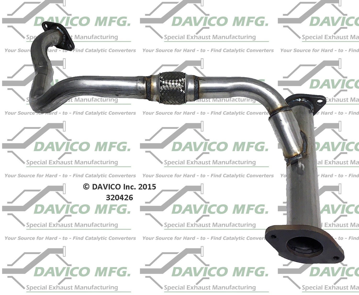 Davico Mfg Exhaust Pipe 320426