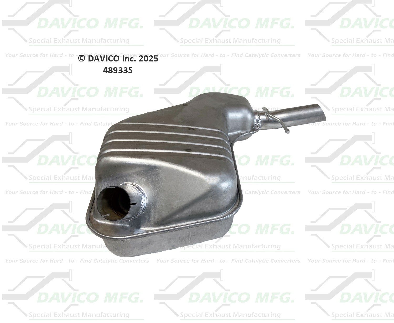 Davico Mfg Exhaust Muffler 489335 — image 2