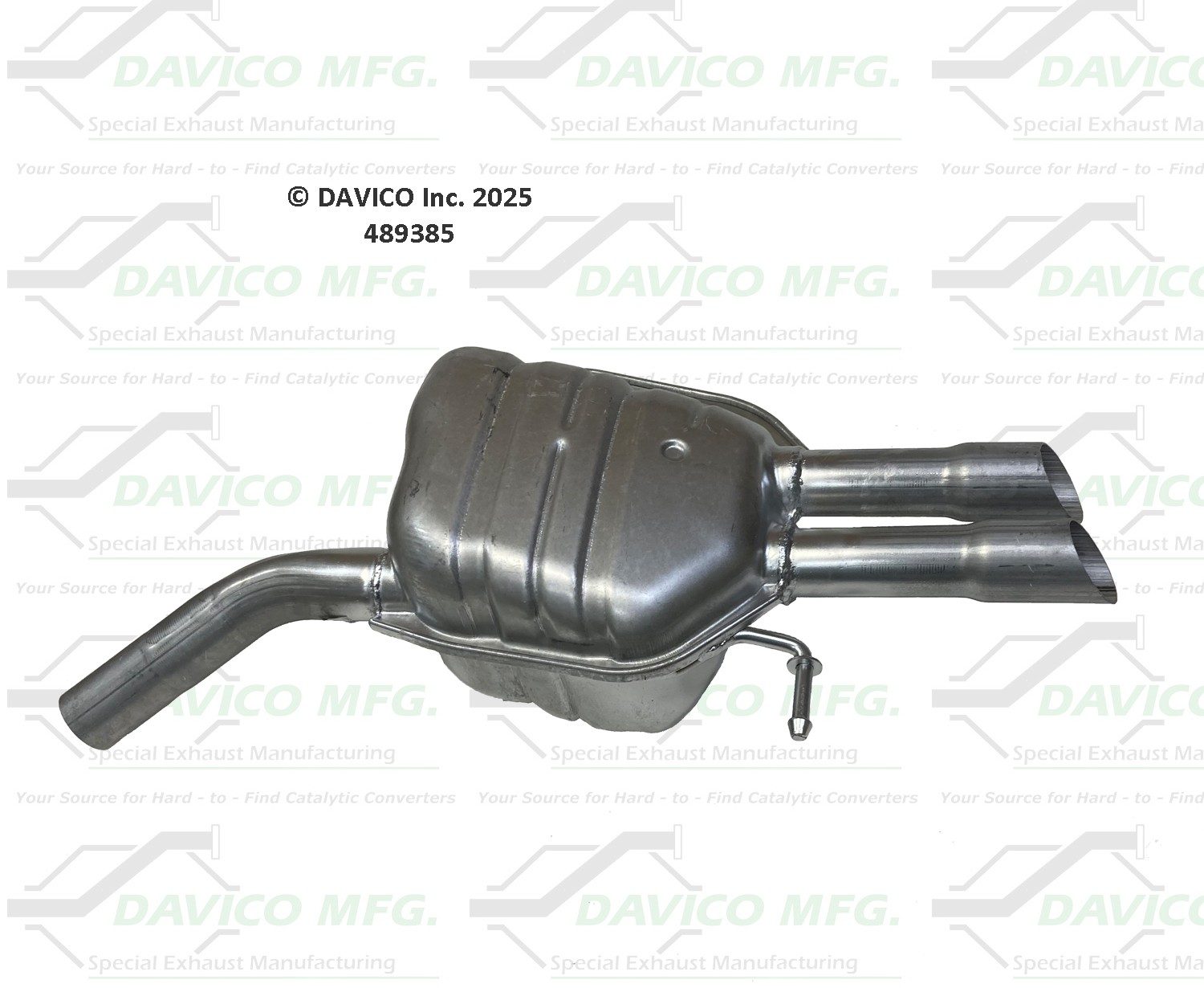 Davico Mfg Exhaust Muffler Assembly 489385