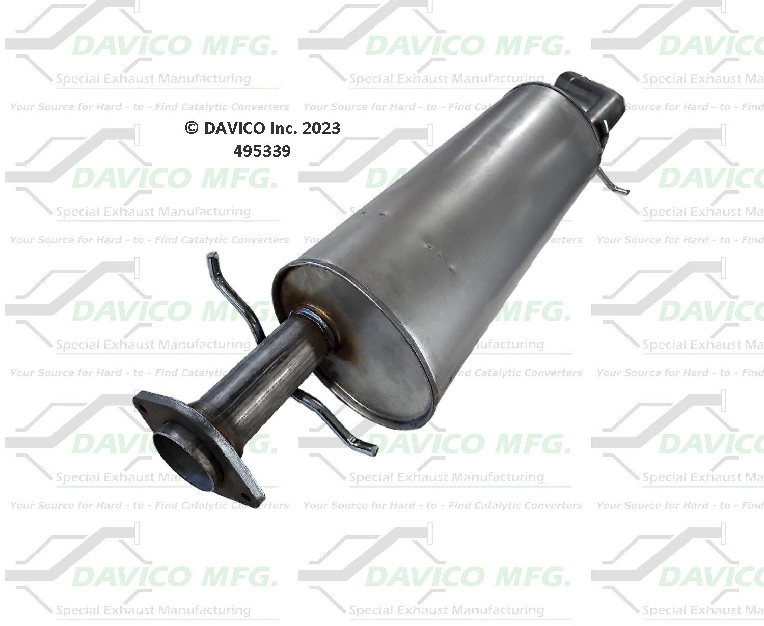 Davico Mfg Exhaust Muffler Assembly 495339 — image 3