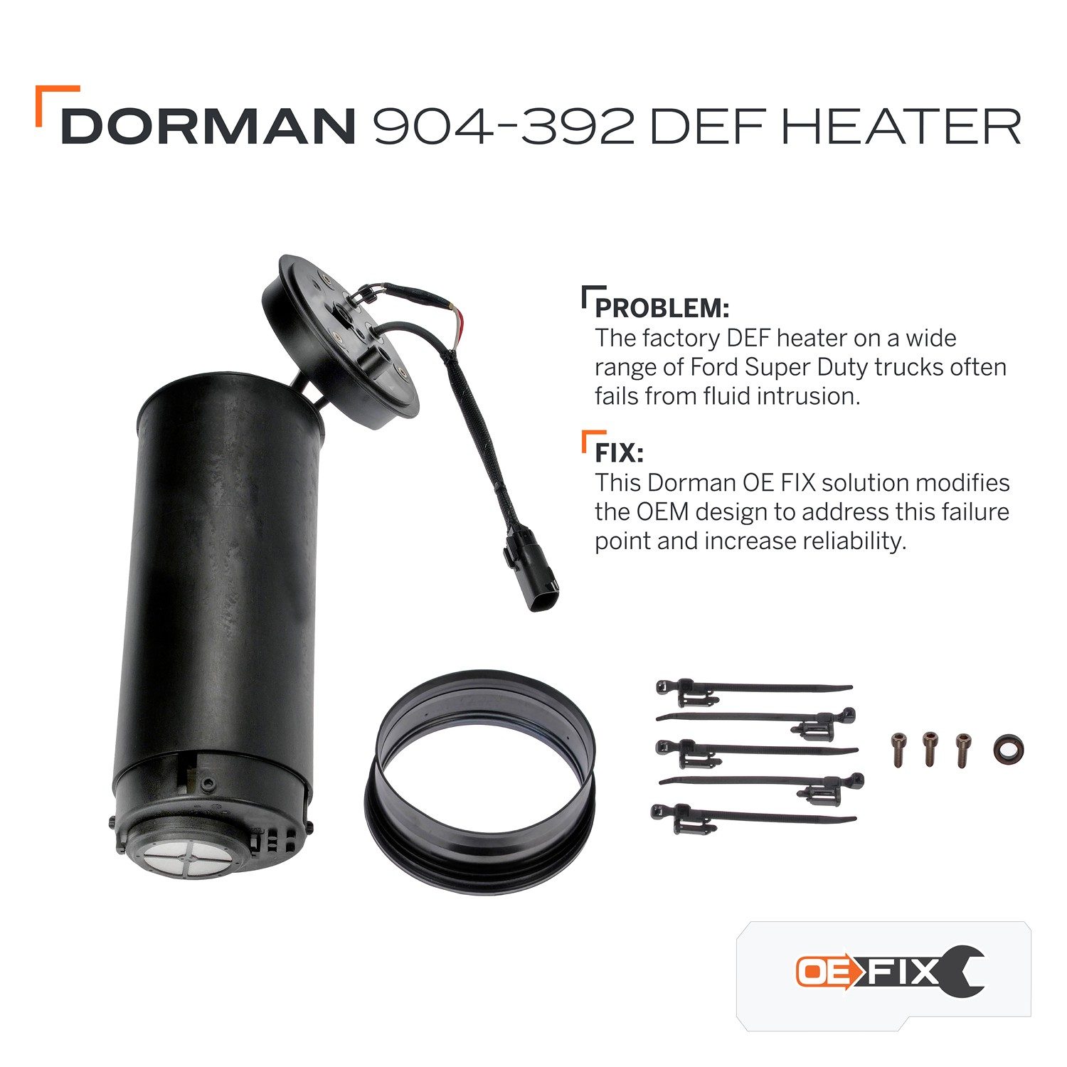 Dorman Diesel Exhaust Fluid (DEF) Heater 904-392 — image 6