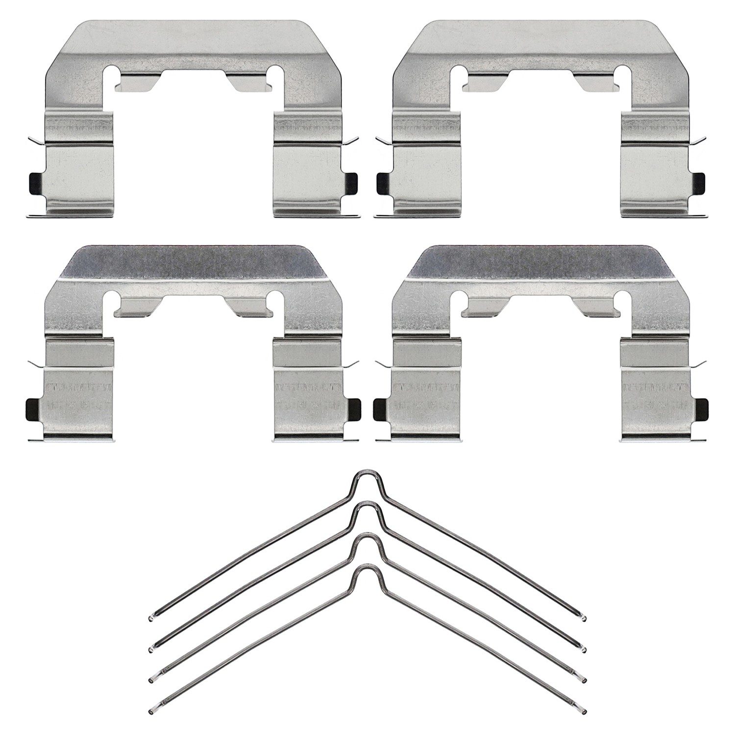 DuraGo Front Ceramic Slotted Brake Pads BP1815C — image 2