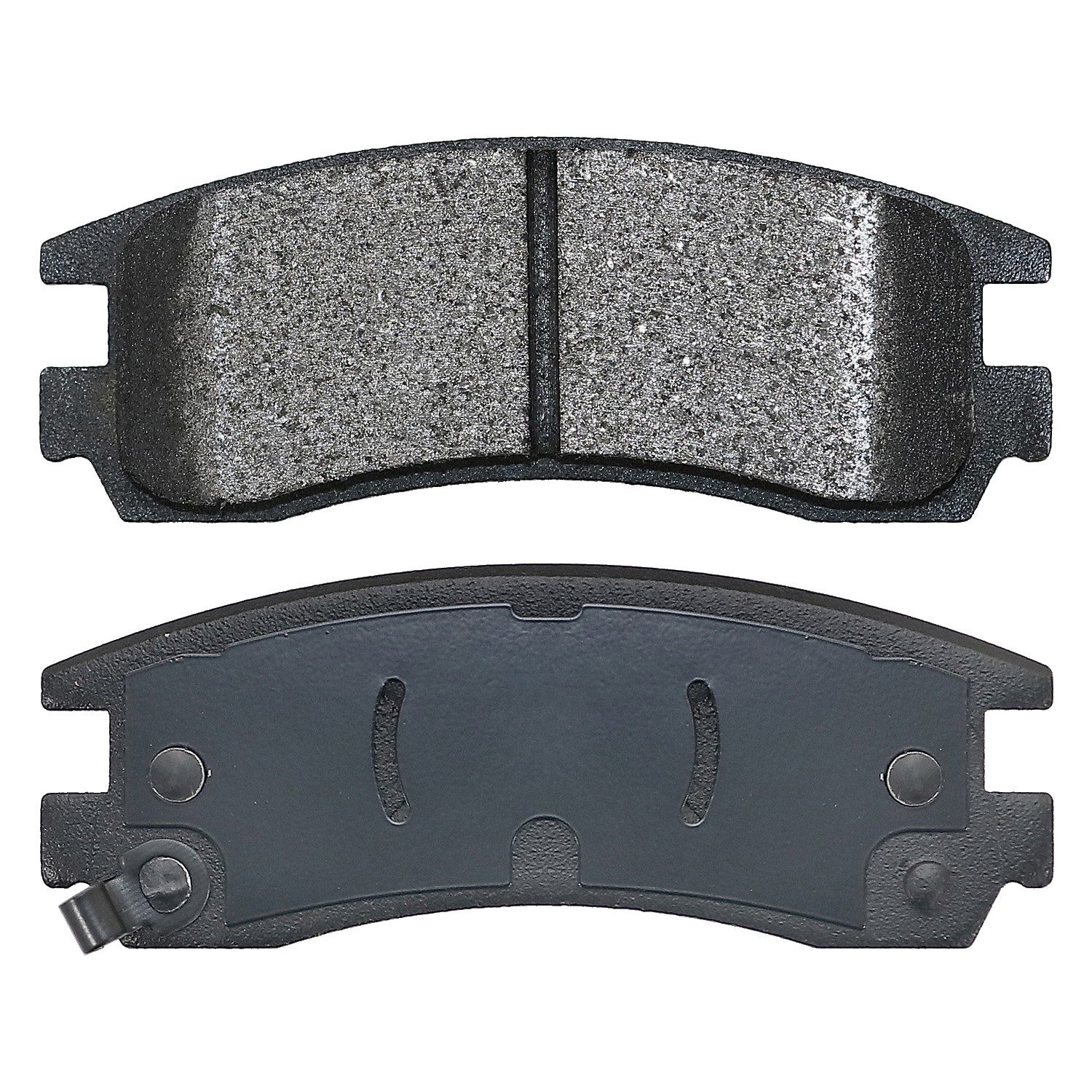 DuraGo Rear Ceramic Slotted Brake Pads BP698C — image 2