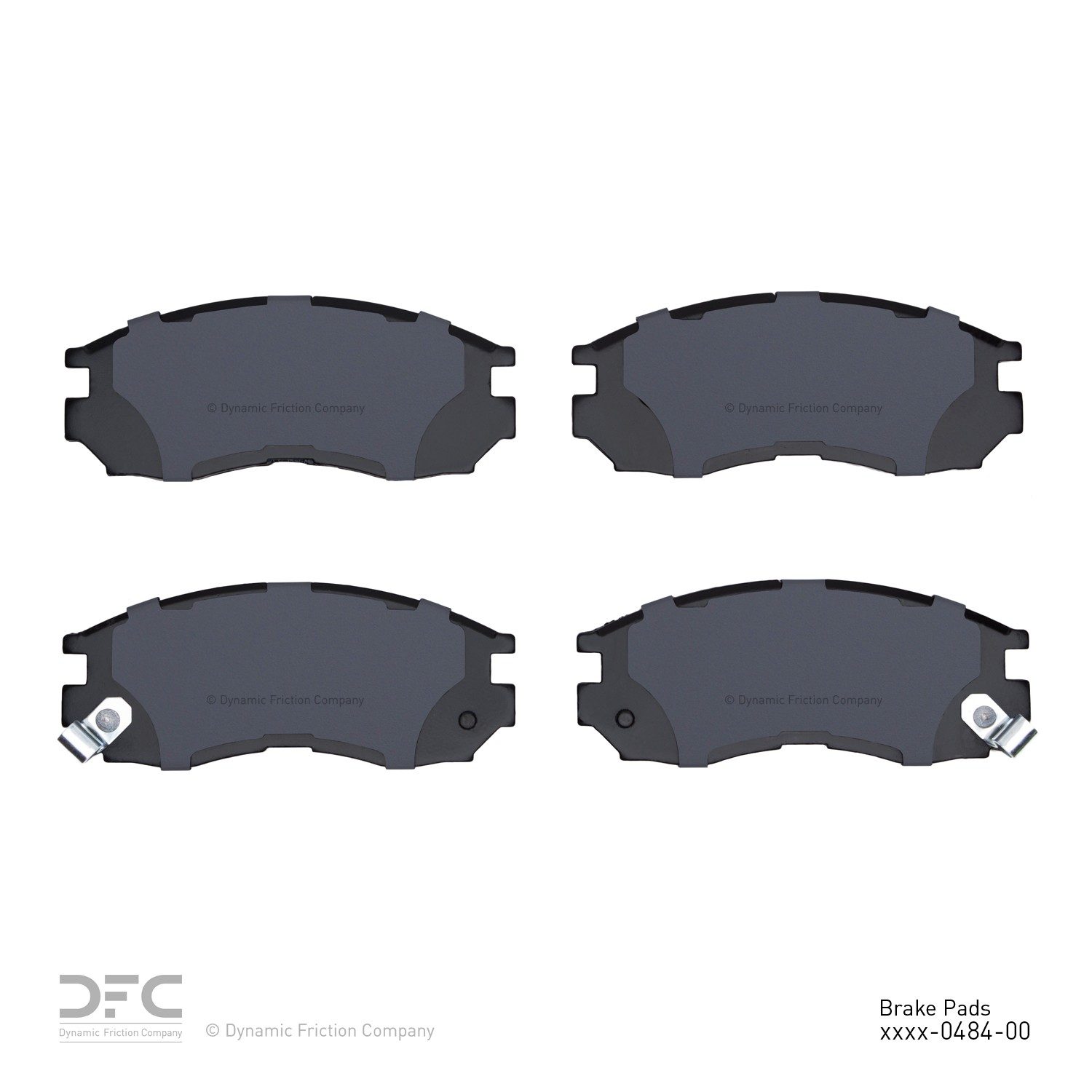 DYNAMIC FRICTION Disc Brake Pad Set 1115-0484-00 — image 2