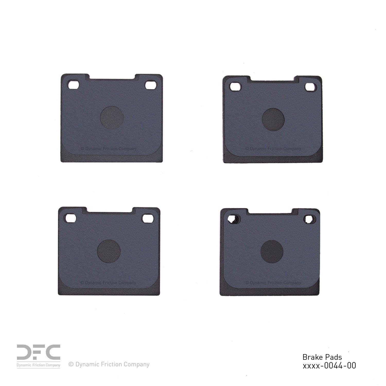 DFC 5000 Advanced Semi-Metallic Brake Pads (4 Pads)
