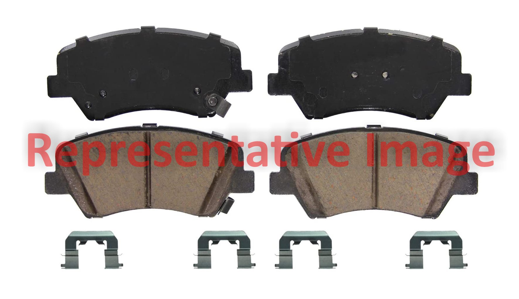 DFC 5000 Advanced Semi-Metallic Brake Pads (4 Pads)
