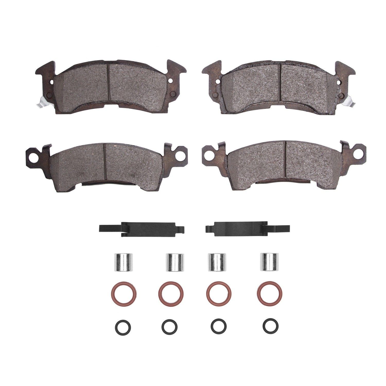 DFC Front 5000 Advanced Semi-Metallic Brake Pads (4 Pads)