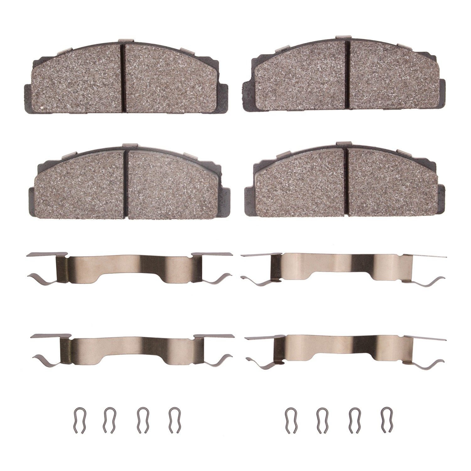 DFC 5000 Advanced Semi-Metallic Brake Pads (4 Pads)