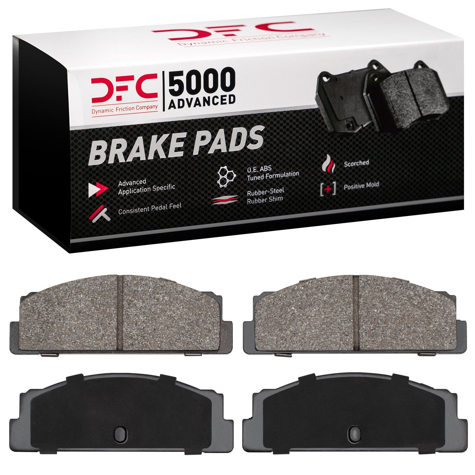 DFC Rear Brake Pads (4 Pads) — image 2