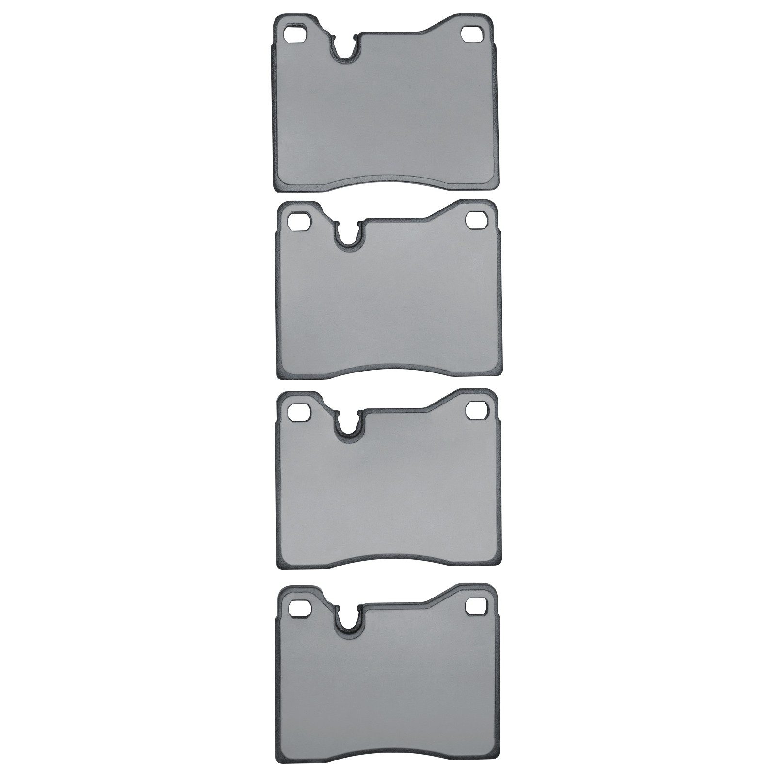 DFC Front 5000 Advanced Low-Metallic Brake Pads (4 Pads)