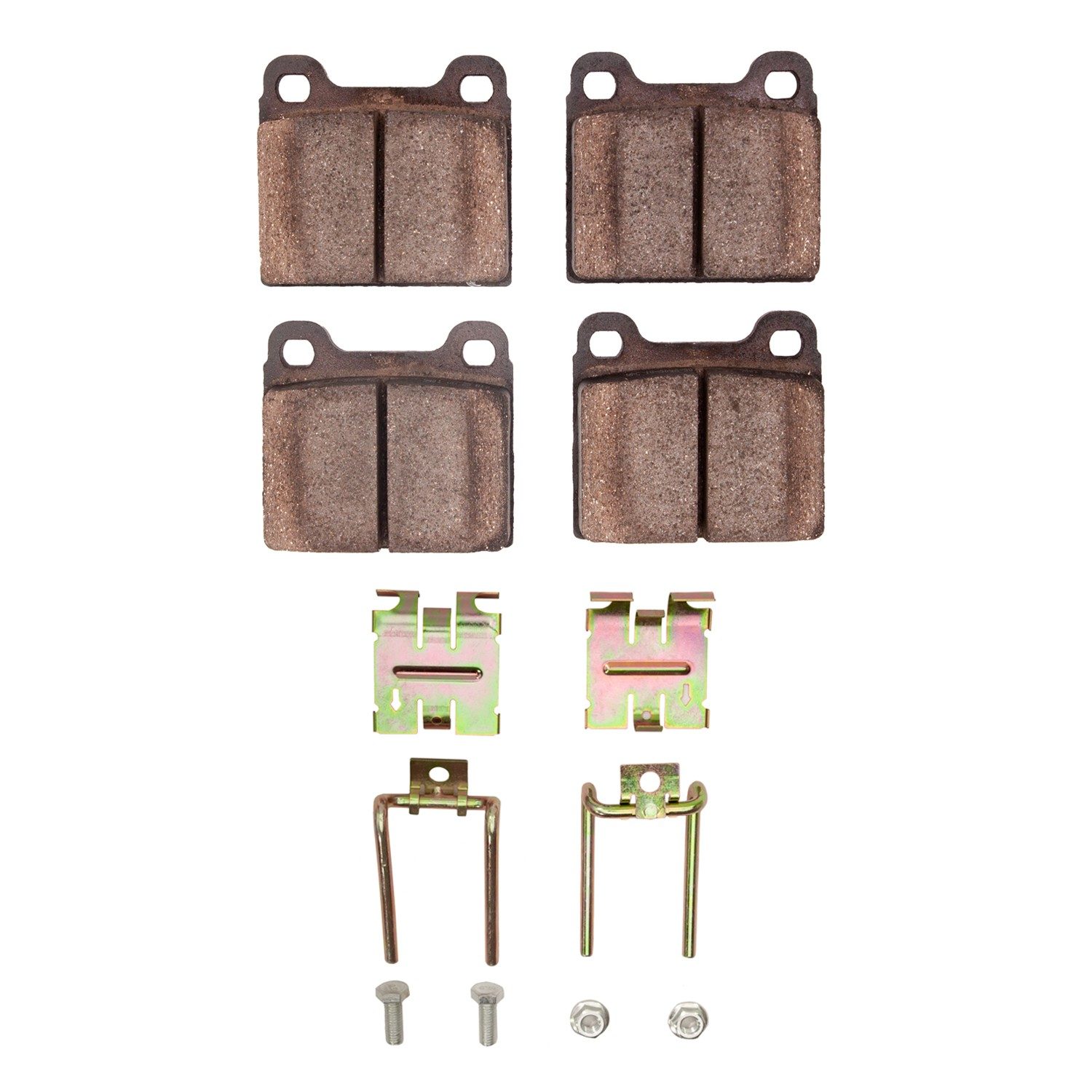 DFC Front 5000 Advanced Semi-Metallic Brake Pads (4 Pads)