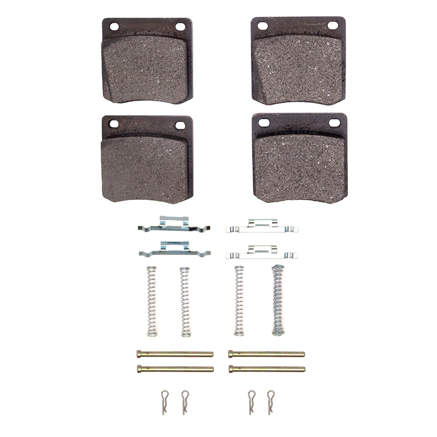 DFC 5000 Advanced Semi-Metallic Brake Pads (4 Pads)
