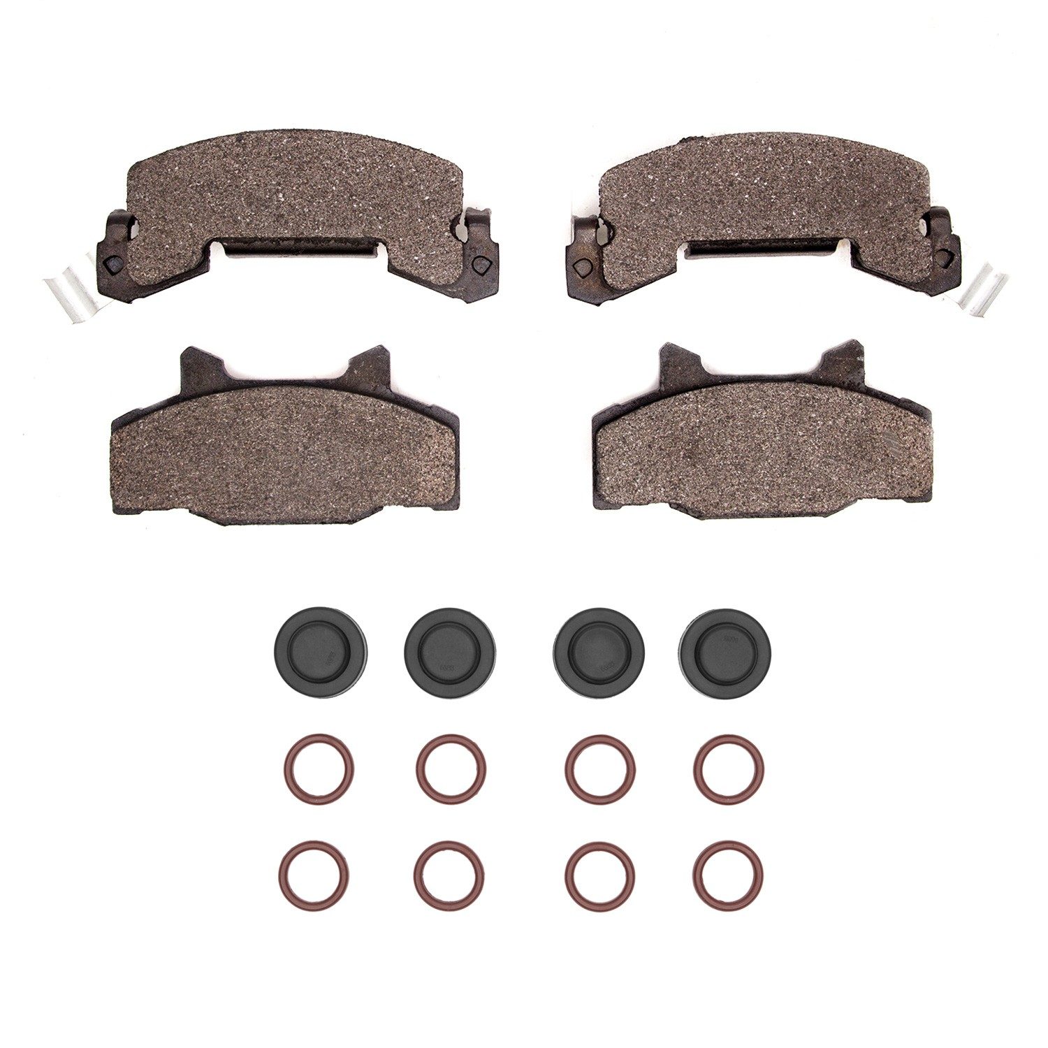DFC Front 5000 Advanced Semi-Metallic Brake Pads (4 Pads)