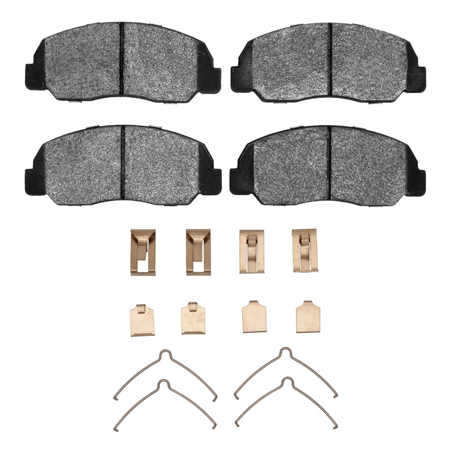 DFC 5000 Advanced Semi-Metallic Brake Pads (4 Pads)