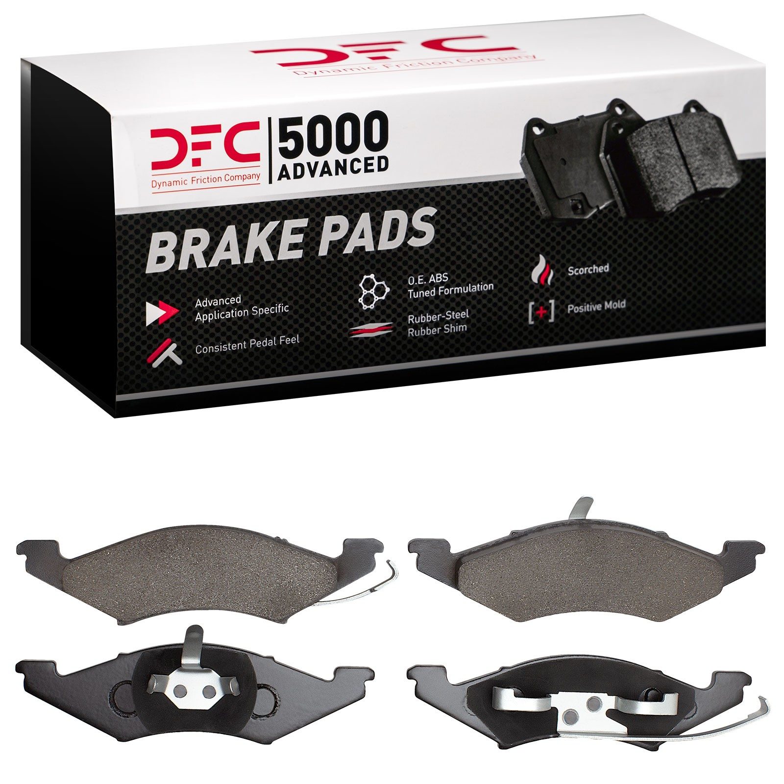 DFC 5000 Advanced Semi-Metallic Brake Pads (4 Pads) — image 3