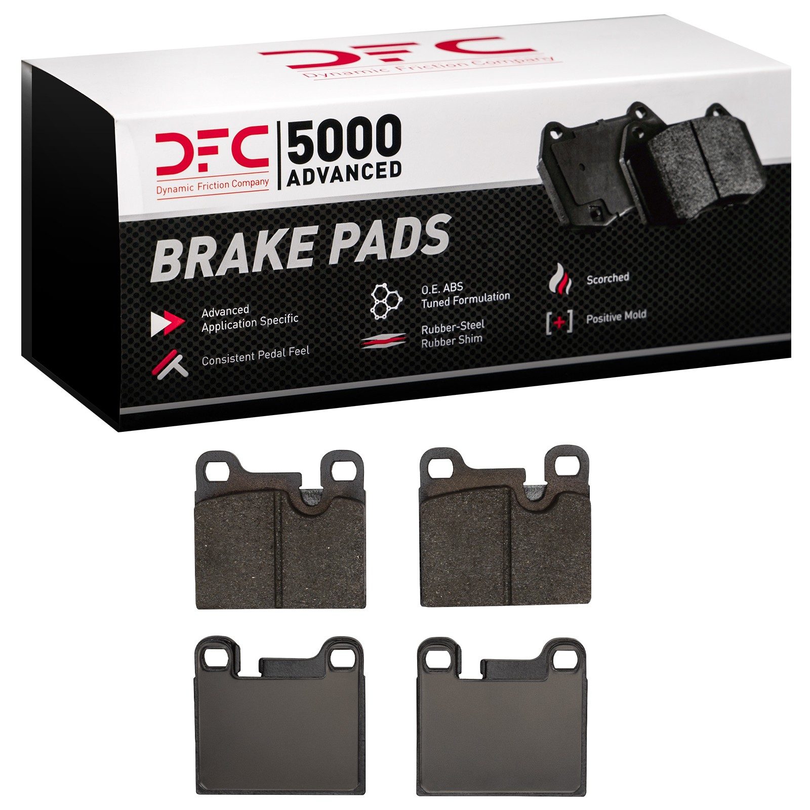 DFC Rear Brake Pads (4 Pads) — image 2