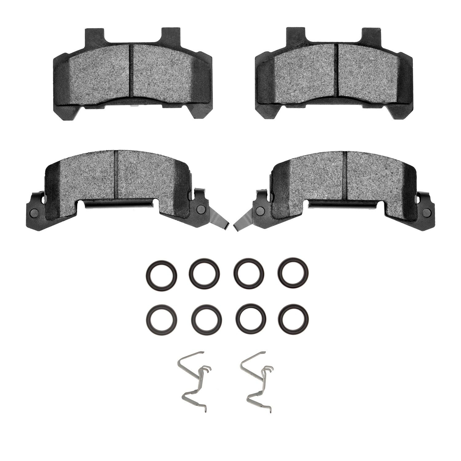 DFC Front 5000 Advanced Semi-Metallic Brake Pads (4 Pads)