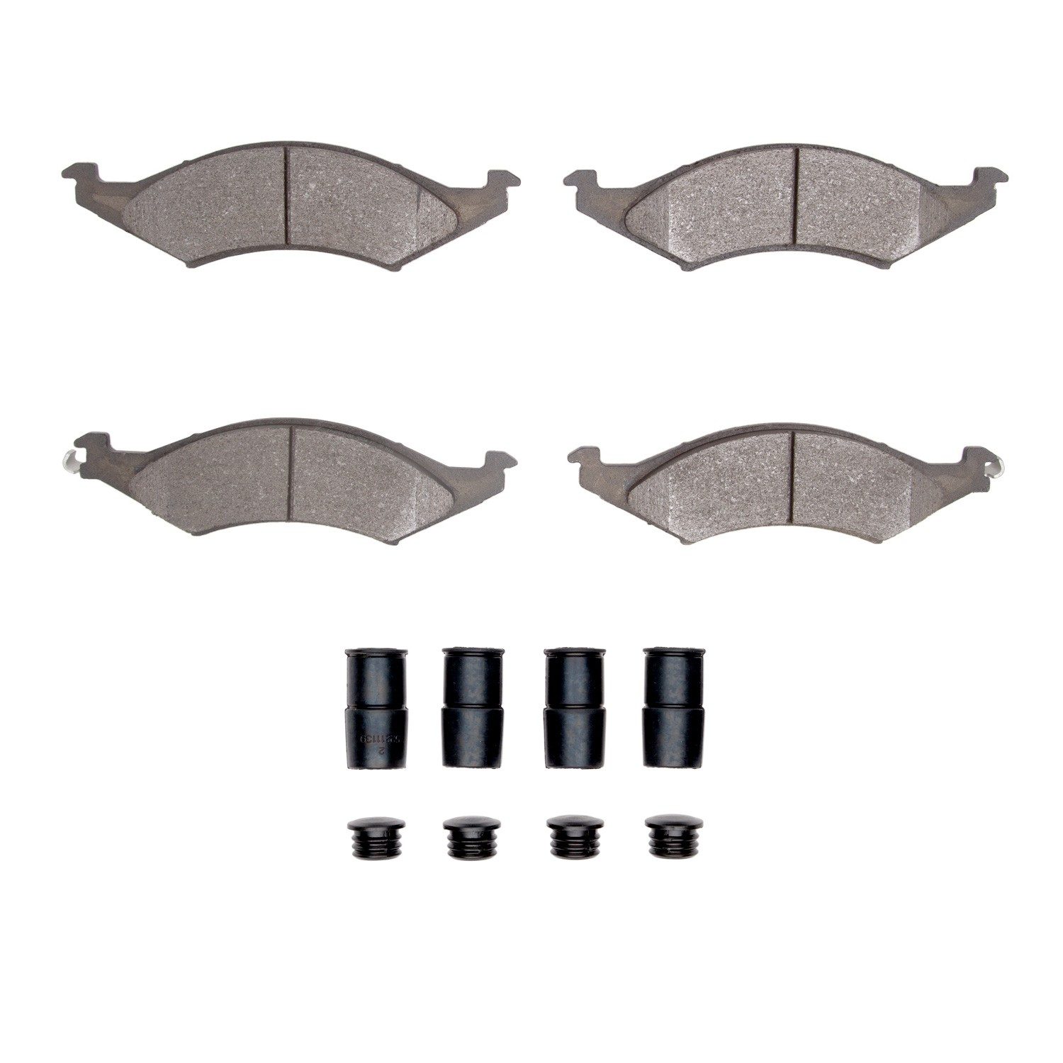 DFC 5000 Advanced Semi-Metallic Brake Pads (4 Pads)