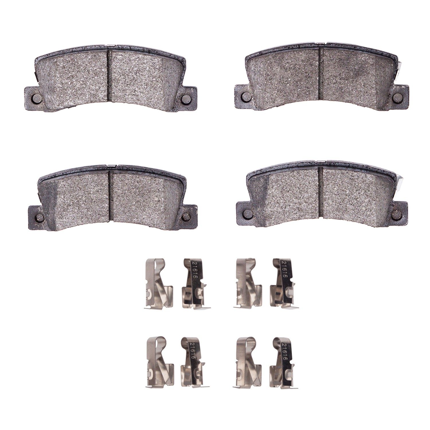 Dynamic Friction 5000 Advance Brake Pads With Hardware - 1551-0325-03