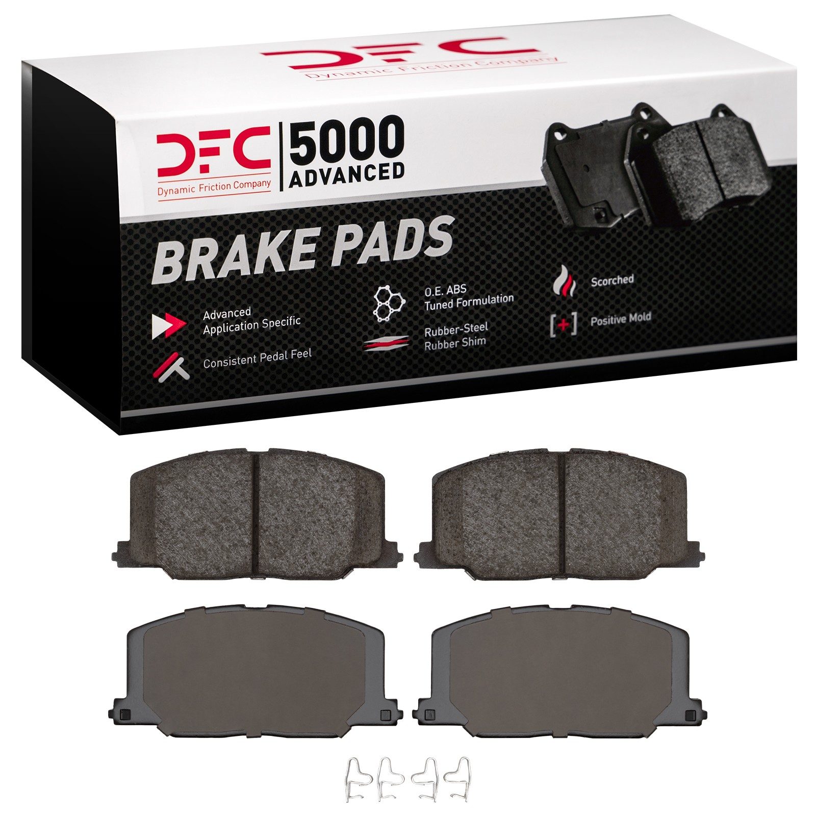DFC 5000 Advanced Ceramic Brake Pads (4 Pads) — image 2