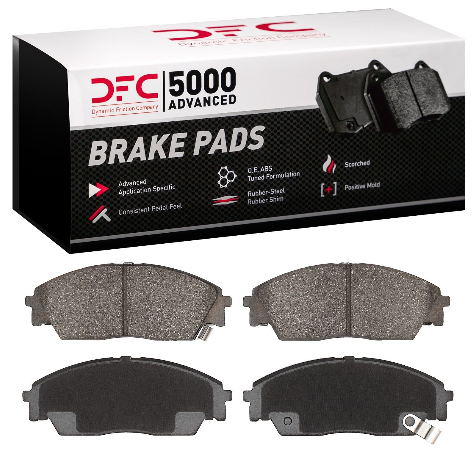 DFC 5000 Advanced Semi-Metallic Brake Pads (4 Pads) — image 2