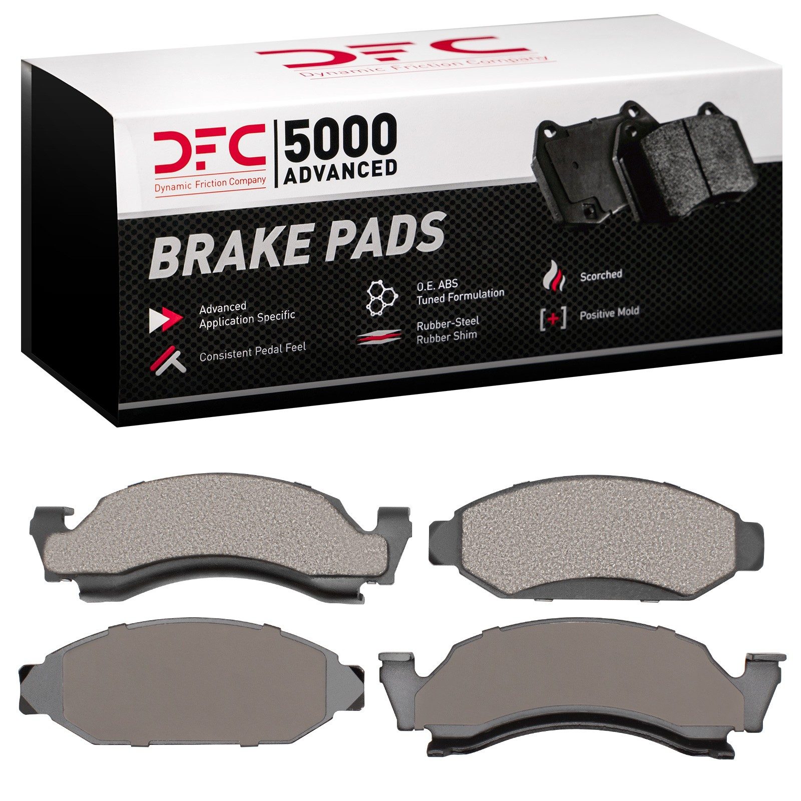 DFC 5000 Advanced Semi-Metallic Brake Pads (4 Pads) — image 2