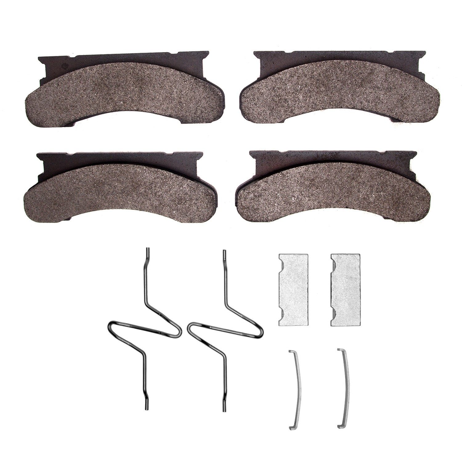 Dynamic Friction 5000 Advance Brake Pads With Hardware - 1551-0450-02