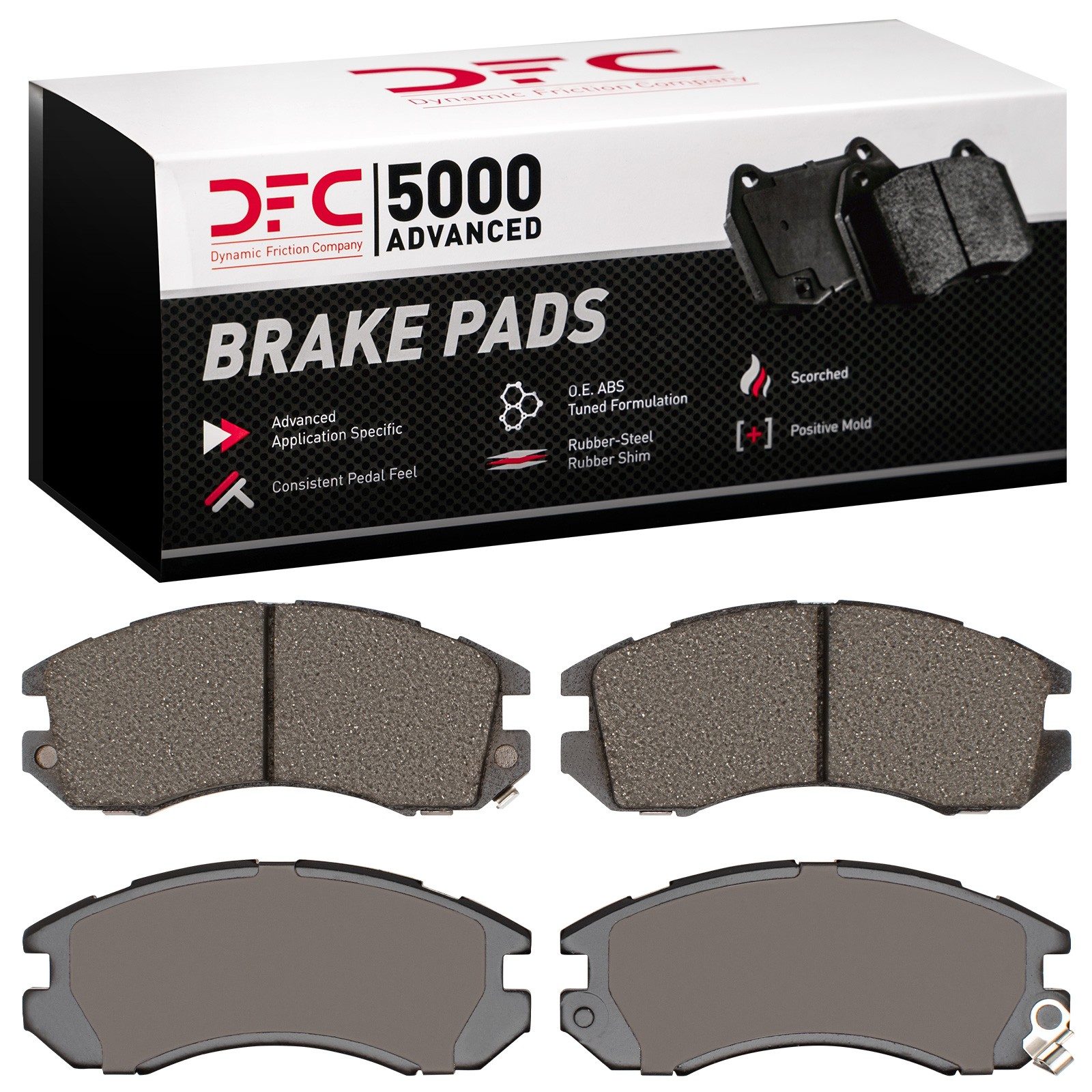 DFC 5000 Advanced Ceramic Brake Pads (4 Pads) — image 3