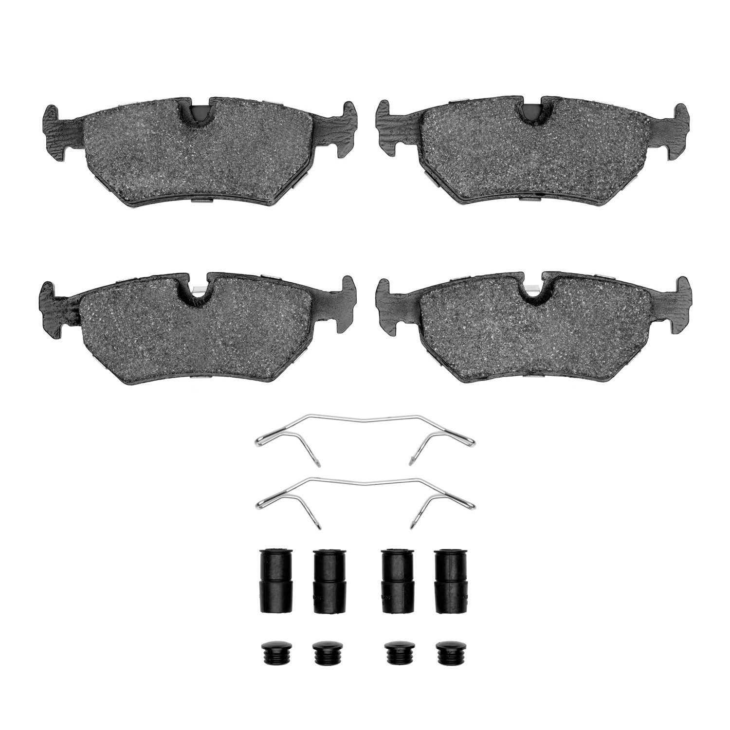 DFC 5000 Advanced Low-Metallic Brake Pads (4 Pads)
