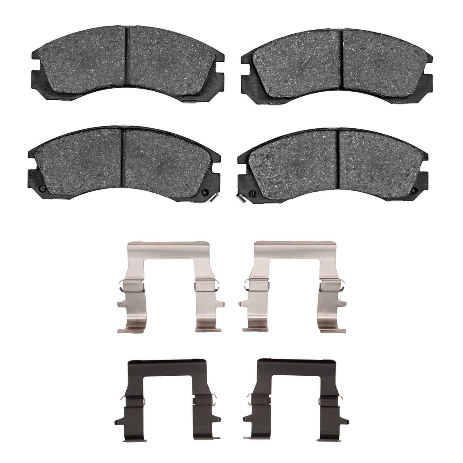 Dynamic Friction 5000 Advance Brake Pads With Hardware - 1551-0530-02