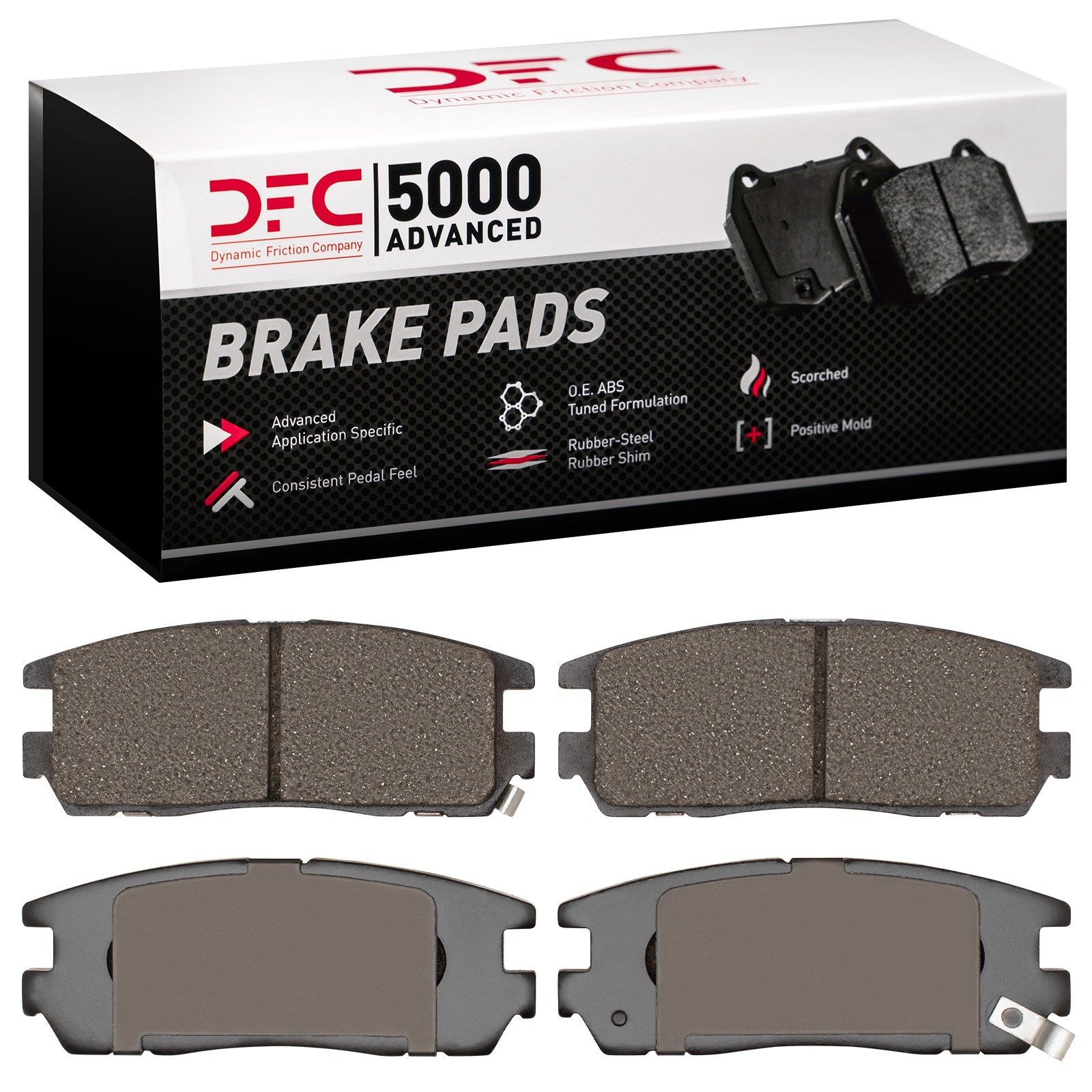 DFC Rear Brake Pads (4 Pads) — image 2
