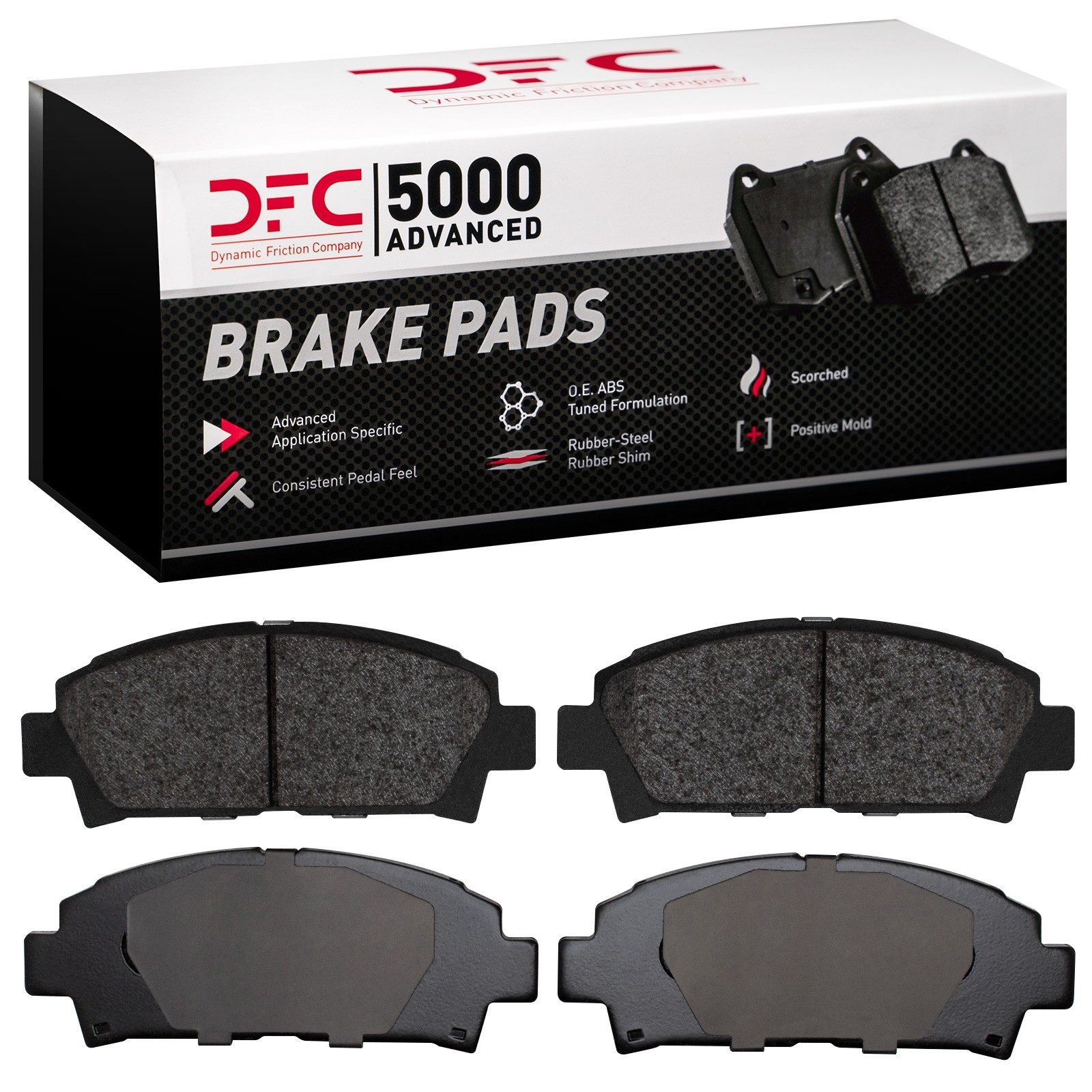 DFC 5000 Advanced Semi-Metallic Brake Pads (4 Pads) — image 2