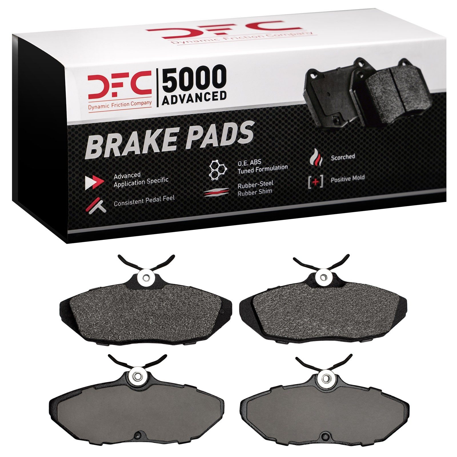 DFC 5000 Advanced Semi-Metallic Brake Pads (4 Pads) — image 2
