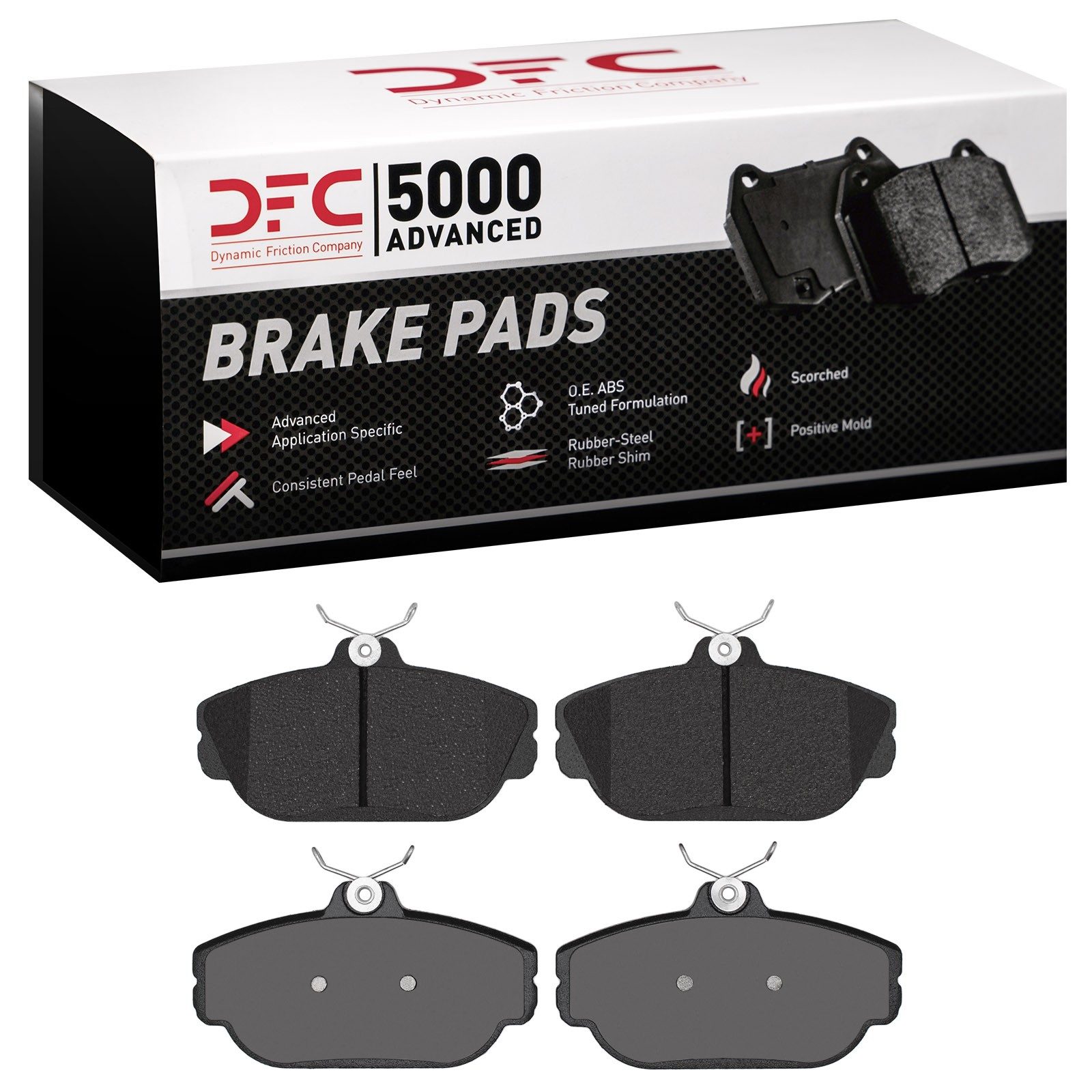 DFC 5000 Advanced Semi-Metallic Brake Pads (4 Pads) — image 2