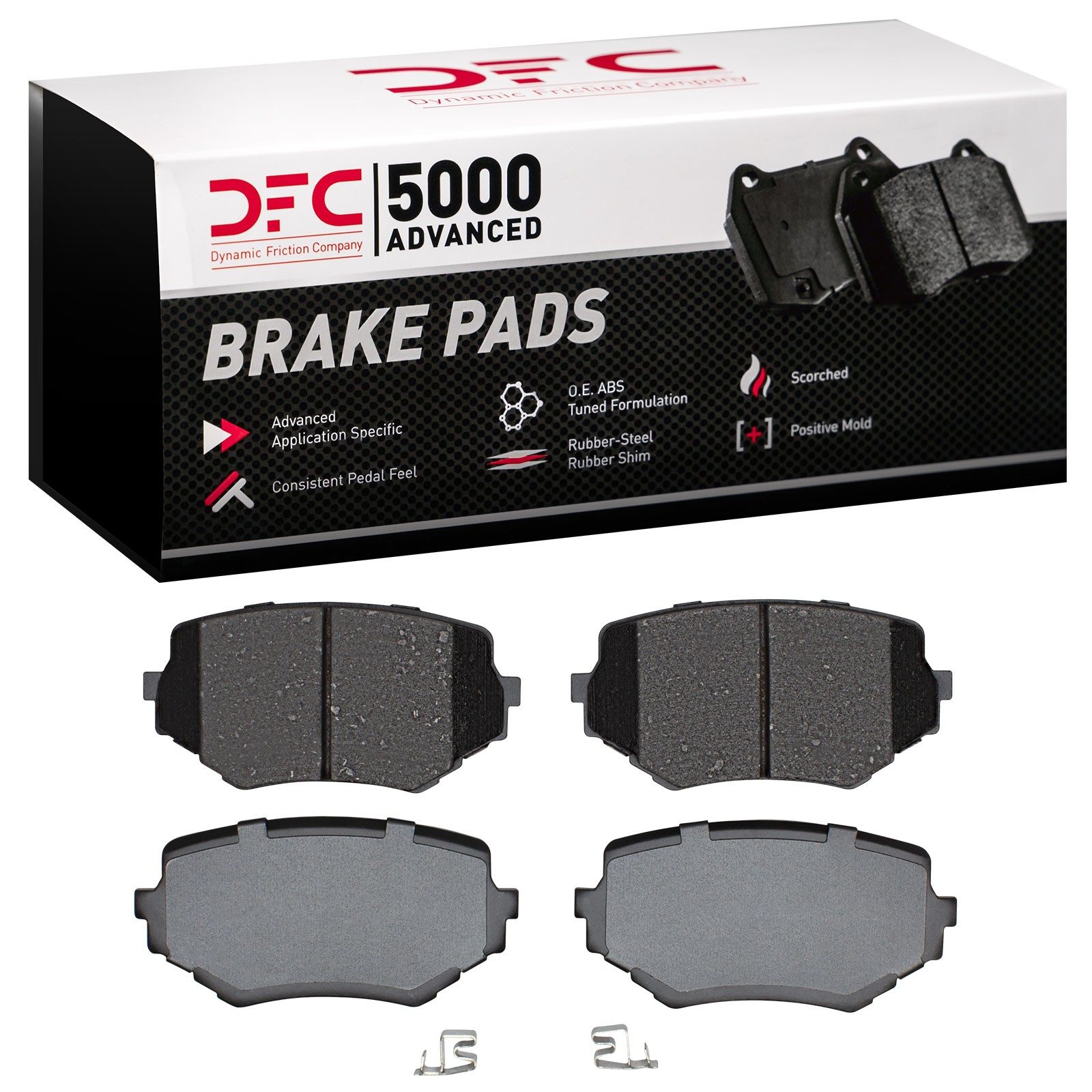 DFC Front 5000 Advanced Ceramic Brake Pads (4 Pads) — image 2
