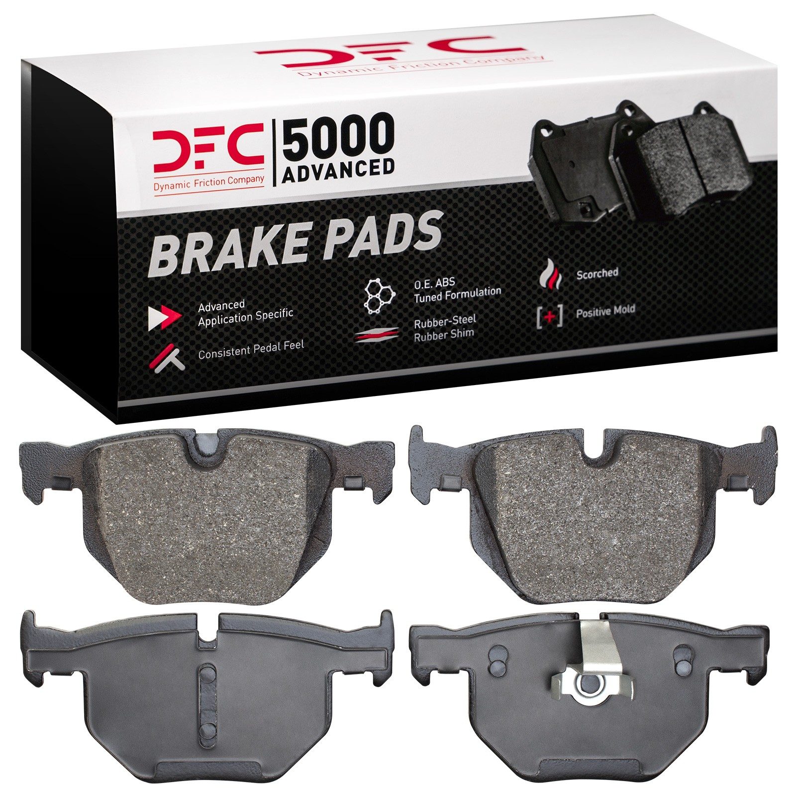 DFC Rear Brake Pads (4 Pads) — image 2