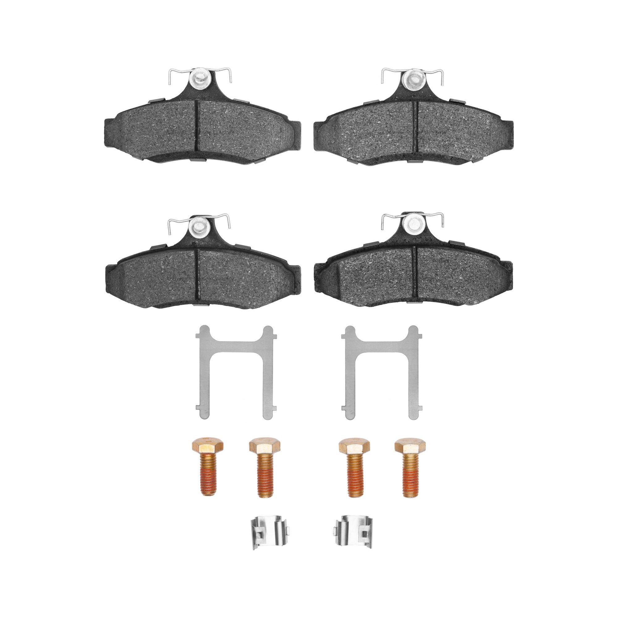 DFC Rear 5000 Advanced Semi-Metallic Brake Pads (4 Pads) — image 2