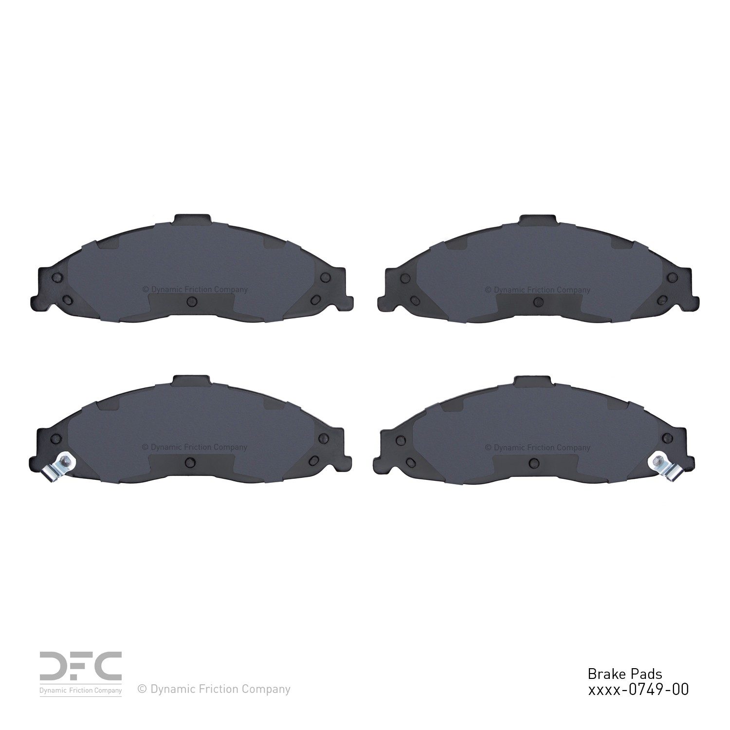 DFC Front Brake Pads (4 Pads)