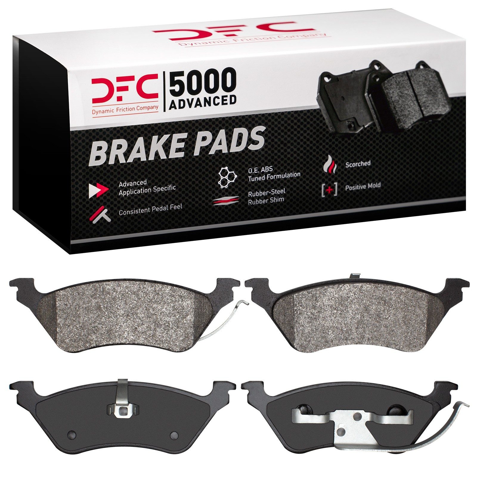 DFC Rear Brake Pads (4 Pads) — image 2