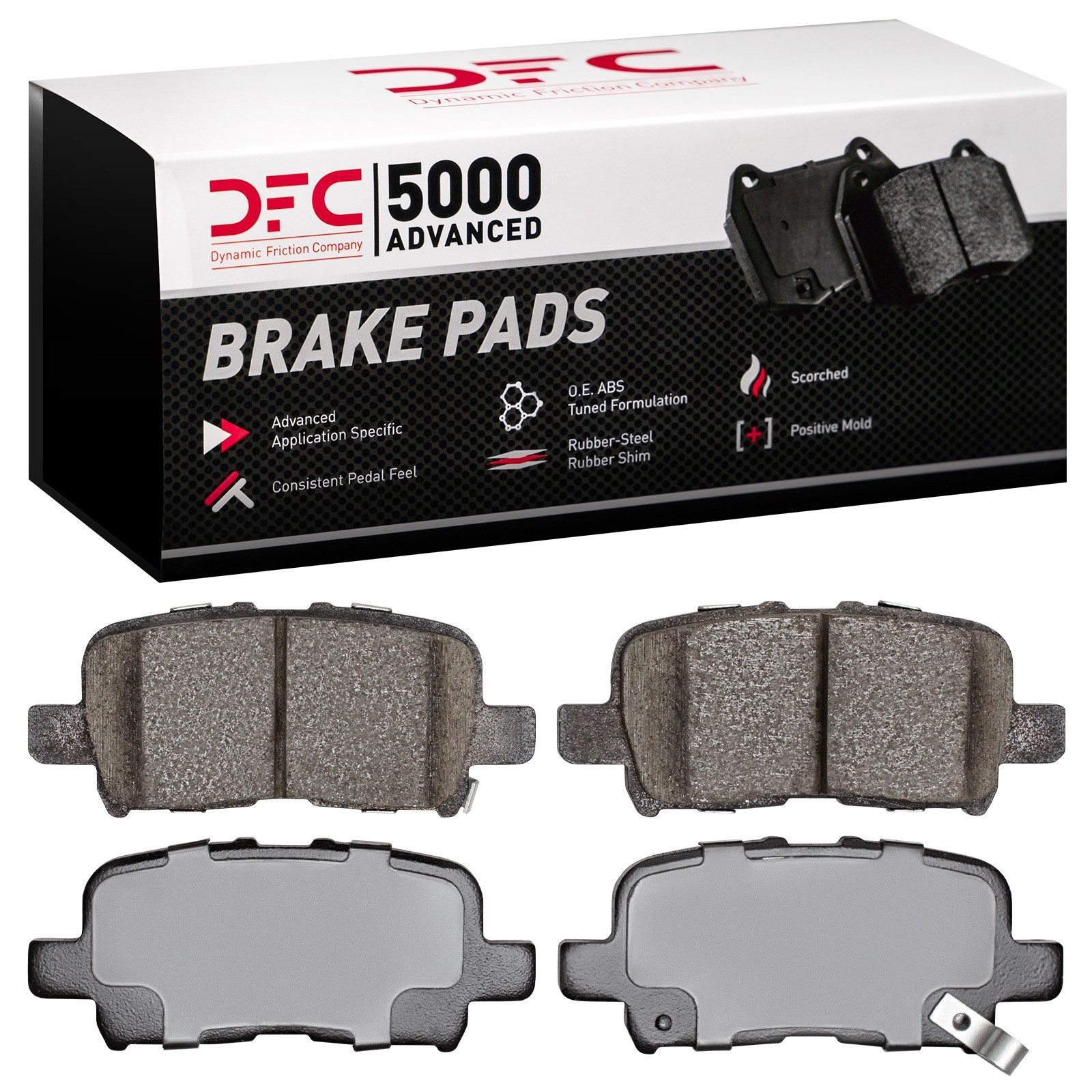 DFC Rear Brake Pads (4 Pads) — image 2