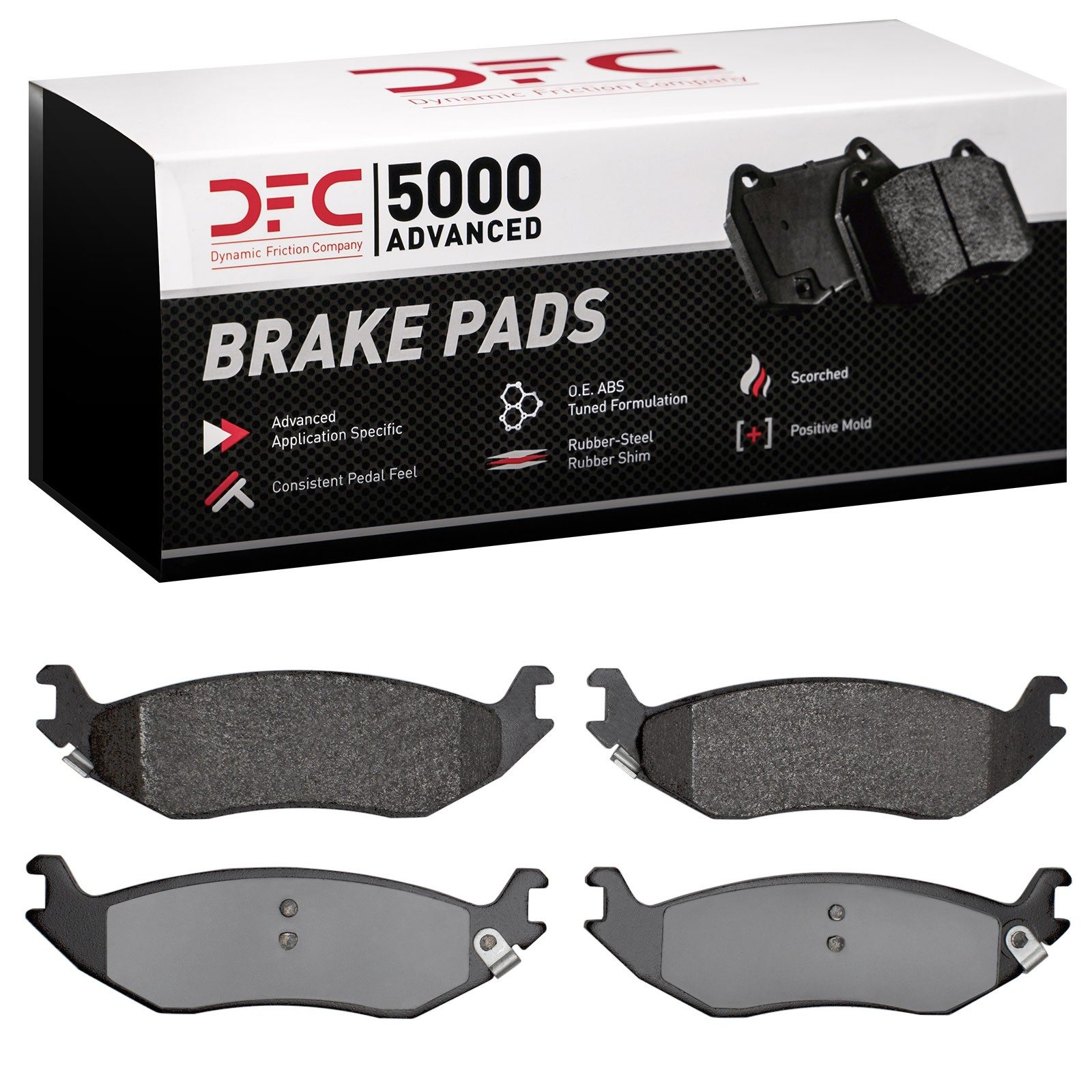 DFC Rear Brake Pads (4 Pads) — image 2