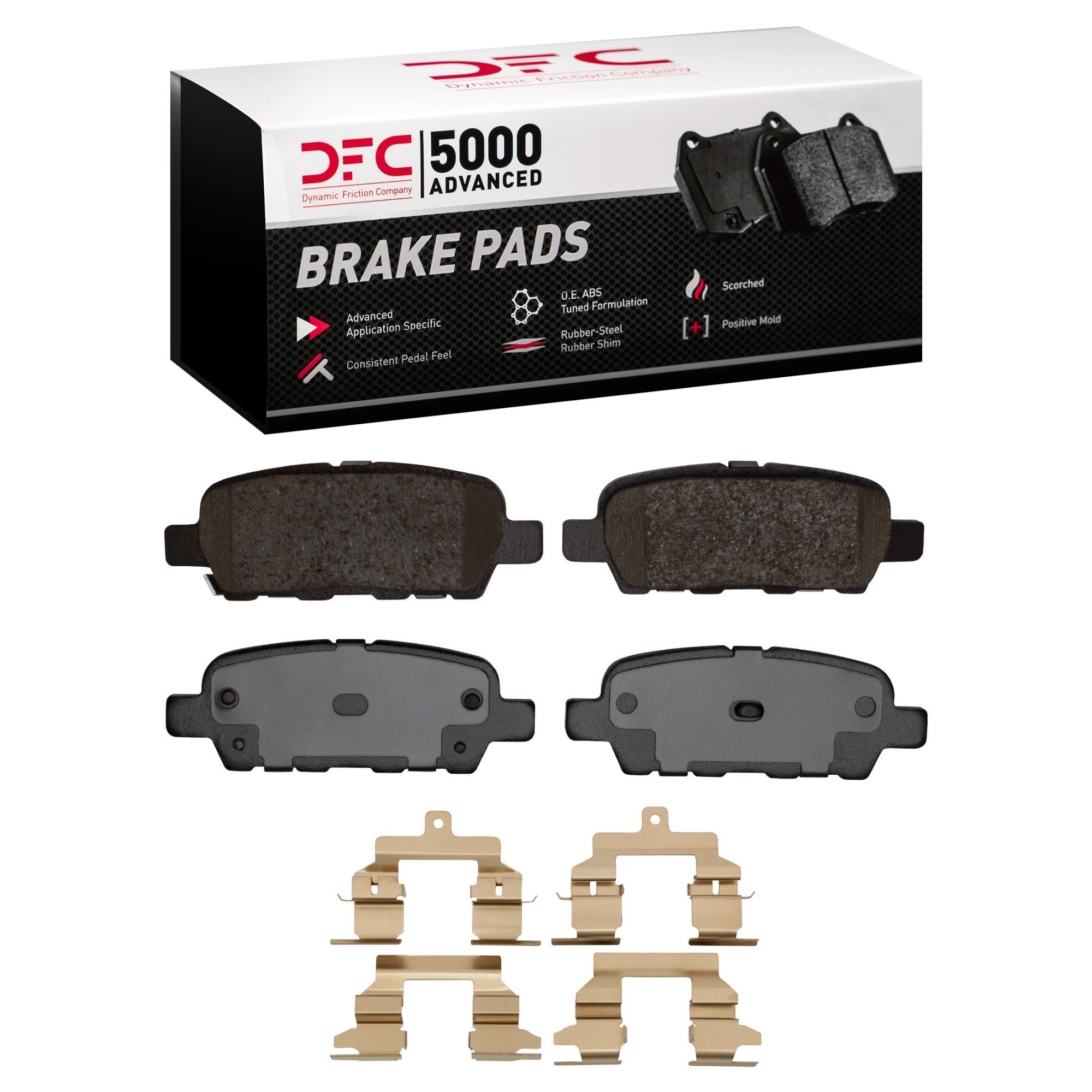 DFC 5000 Advanced Ceramic Brake Pads (4 Pads)