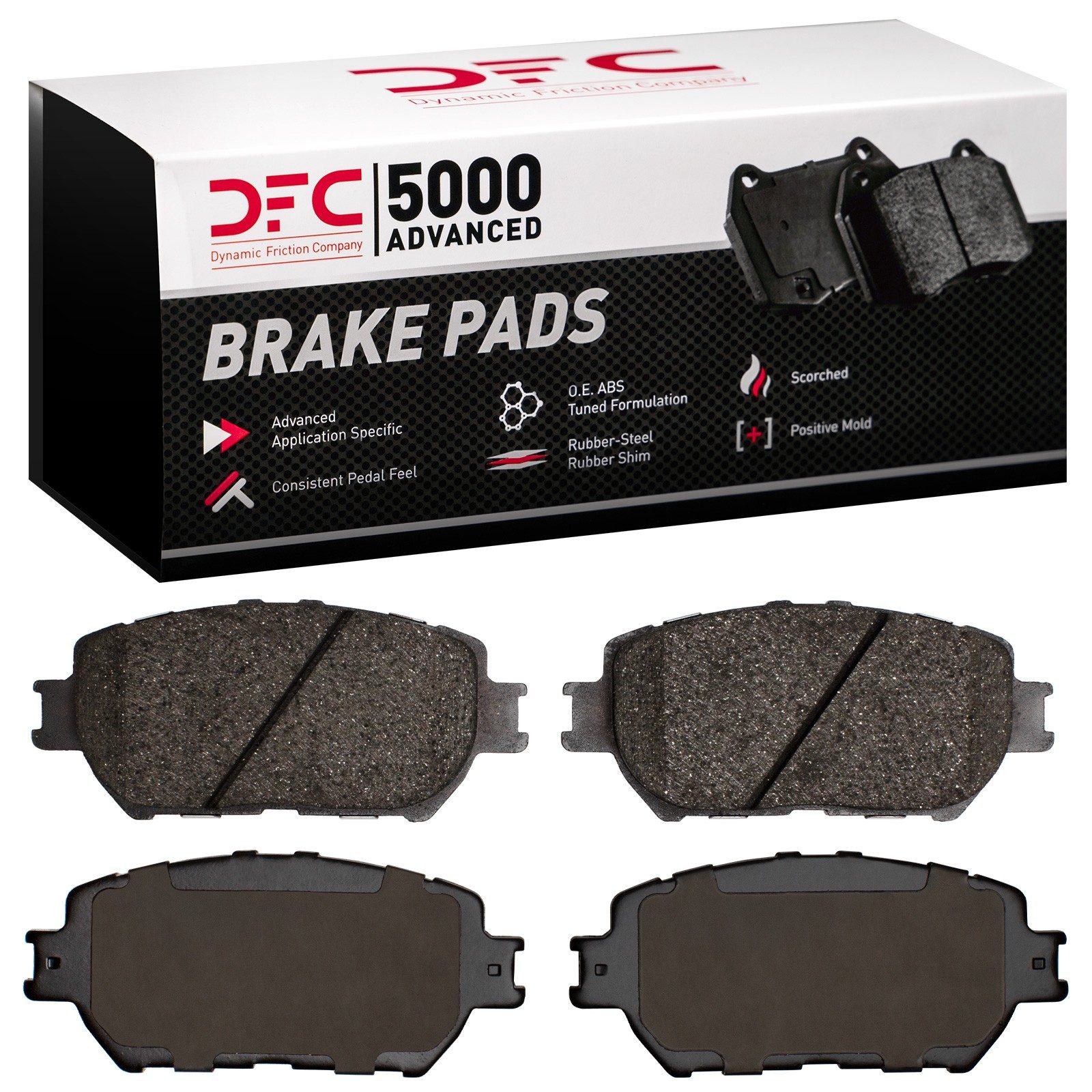 DFC 5000 Advanced Ceramic Brake Pads (4 Pads) — image 2