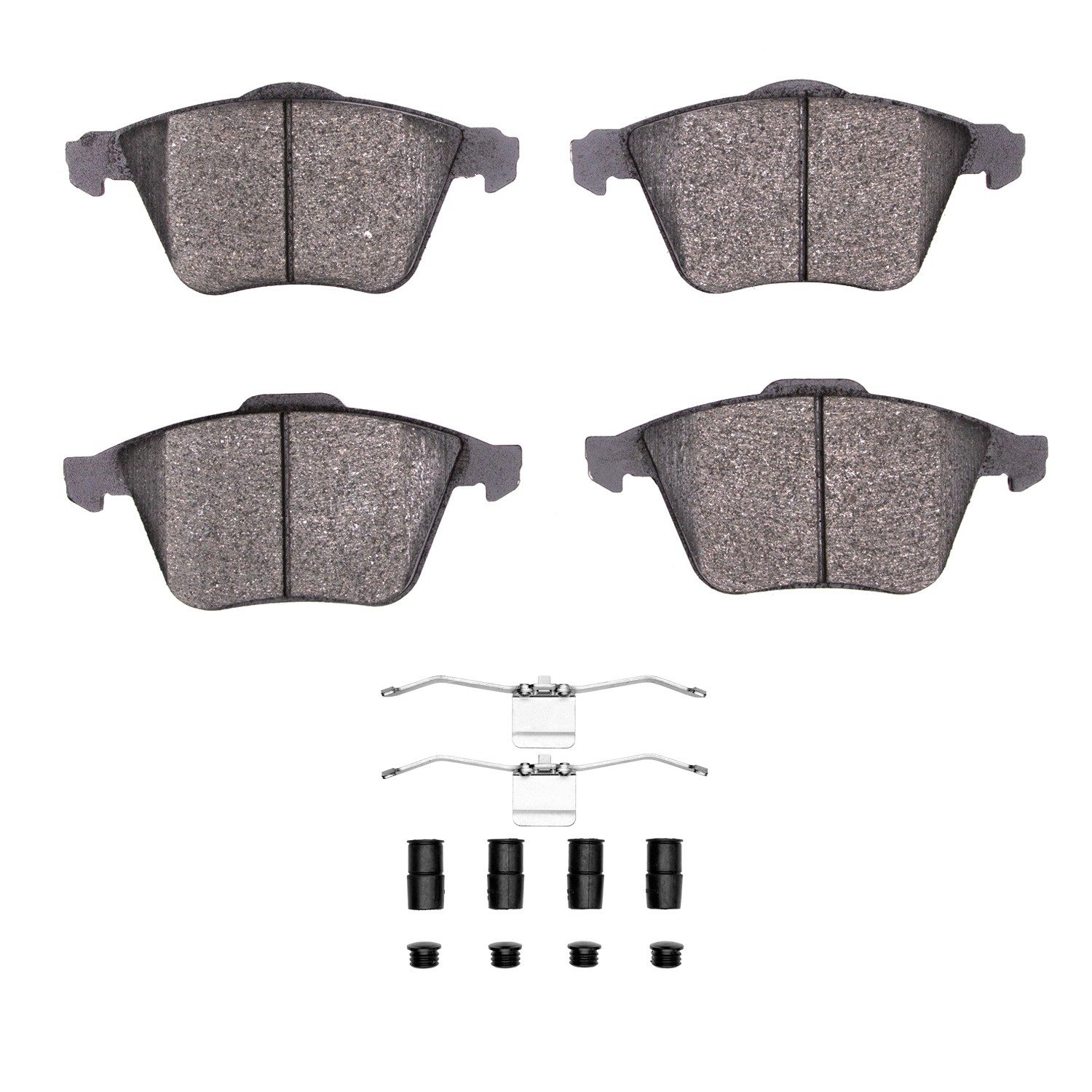 Dynamic Friction 5000 Advance Brake Pads With Hardware - 1551-0915-22