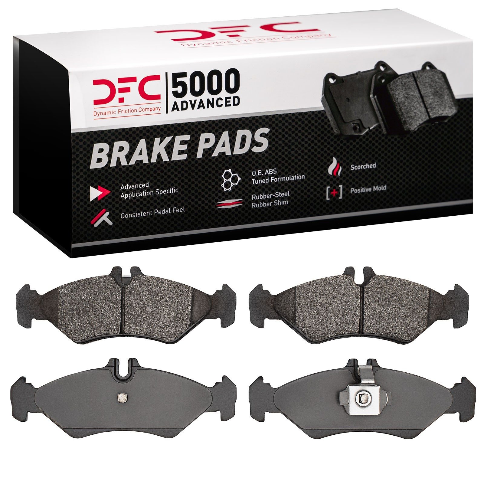DFC 5000 Advanced Semi-Metallic Brake Pads (4 Pads) — image 3