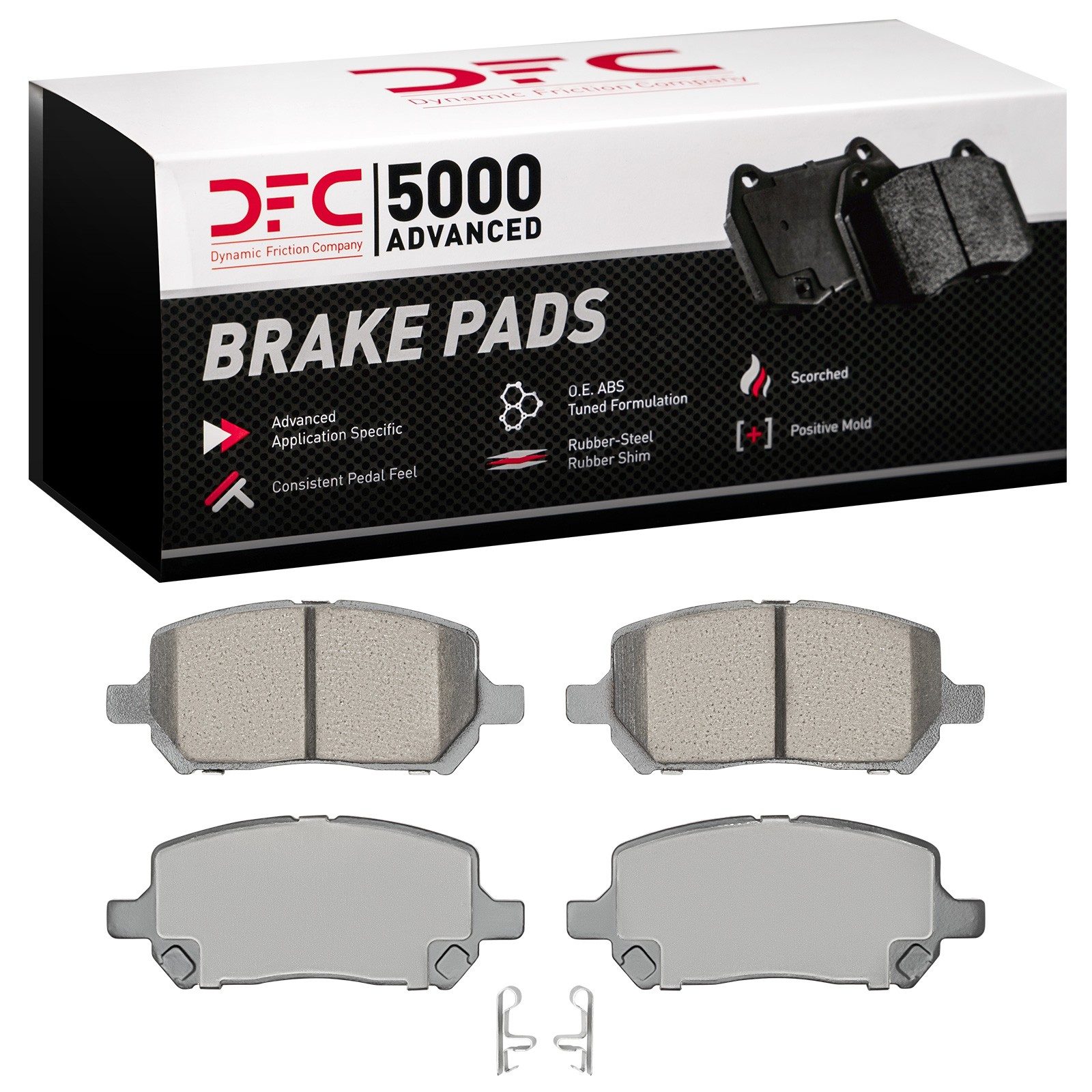 DFC Front 5000 Advanced Ceramic Brake Pads (4 Pads) — image 3