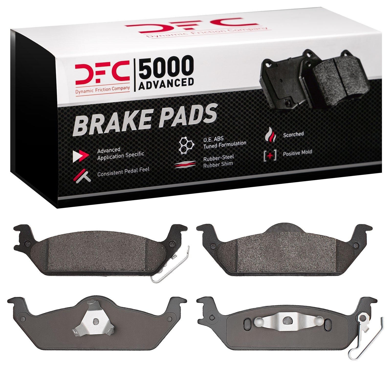 DFC Rear Brake Pads (4 Pads) — image 3
