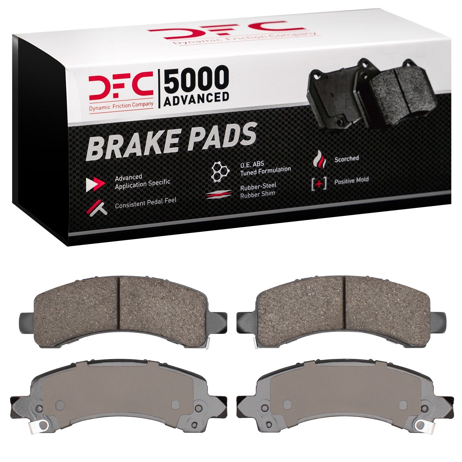 DFC Rear Brake Pads (4 Pads) — image 3