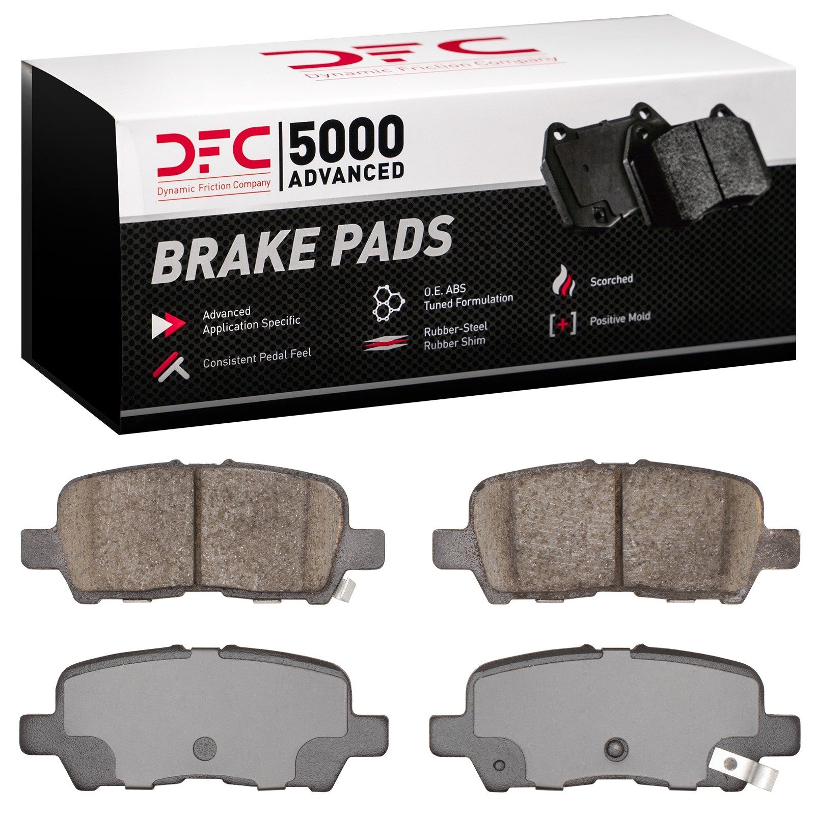 DFC Rear Brake Pads (4 Pads) — image 2