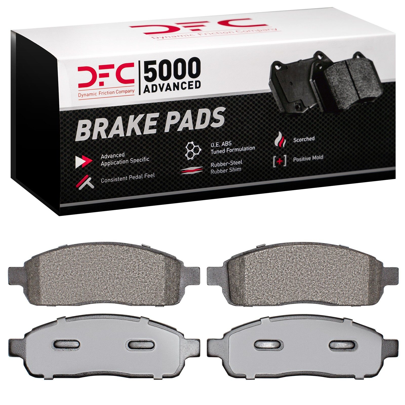 DFC 5000 Advanced Semi-Metallic Brake Pads (4 Pads) — image 2